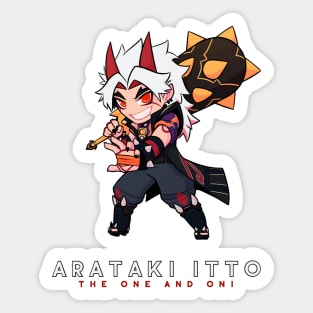 Arataki Itto Sticker